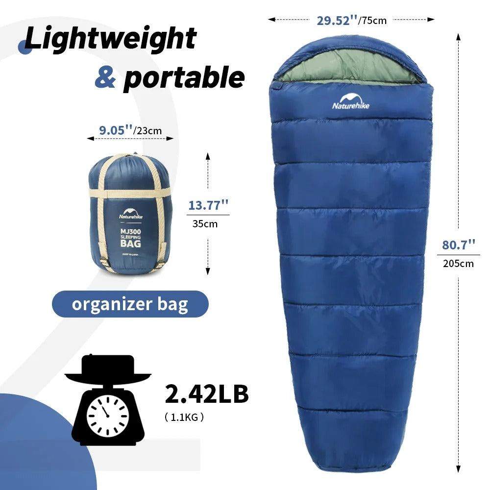 Naturehike MJ300 Cotton Mommy Sleeping Bag 4 Season