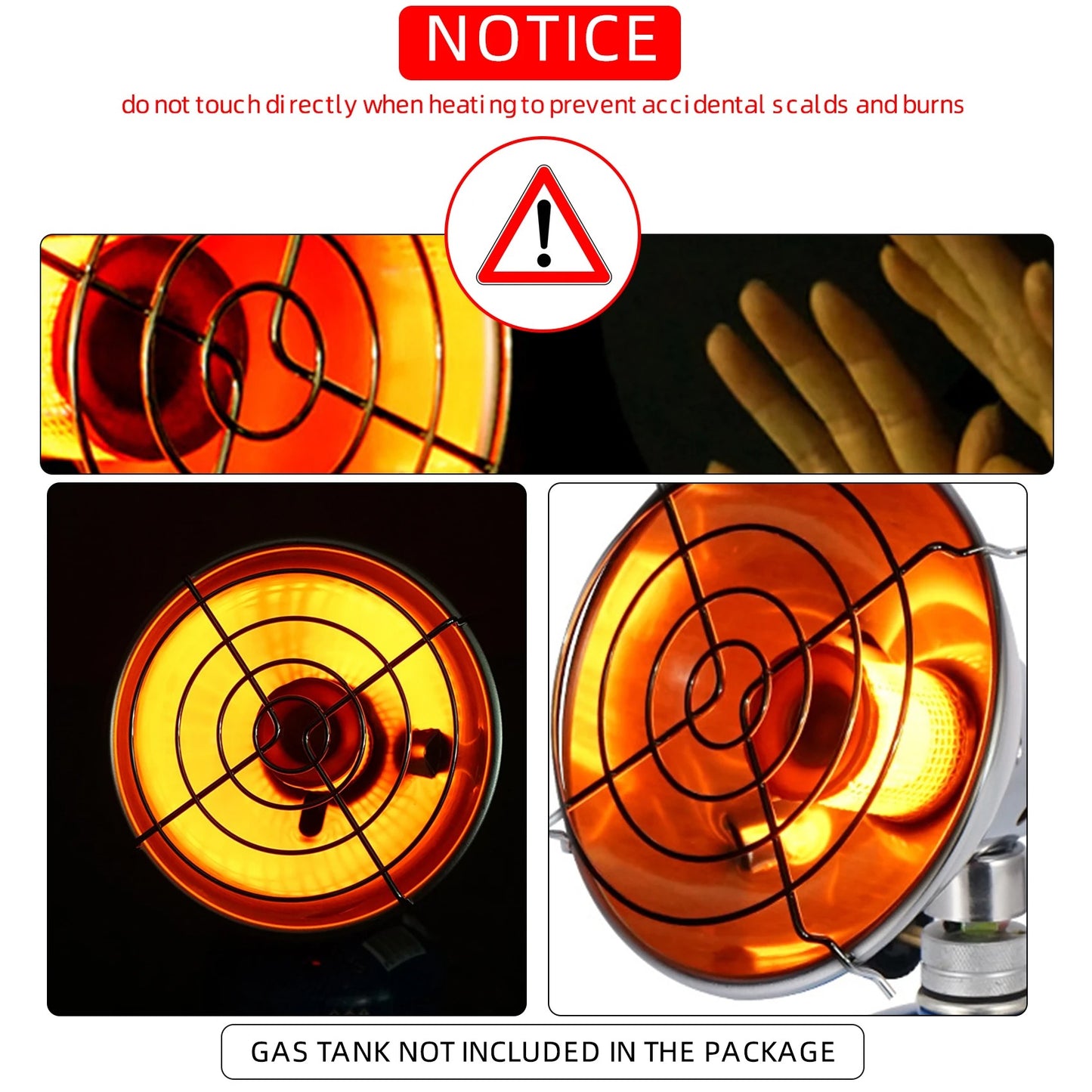 Widesea Portable Camping Heater With Storage Box