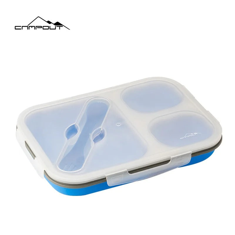 CAMPOUT Outdoor Portable Silicone Lunch Box