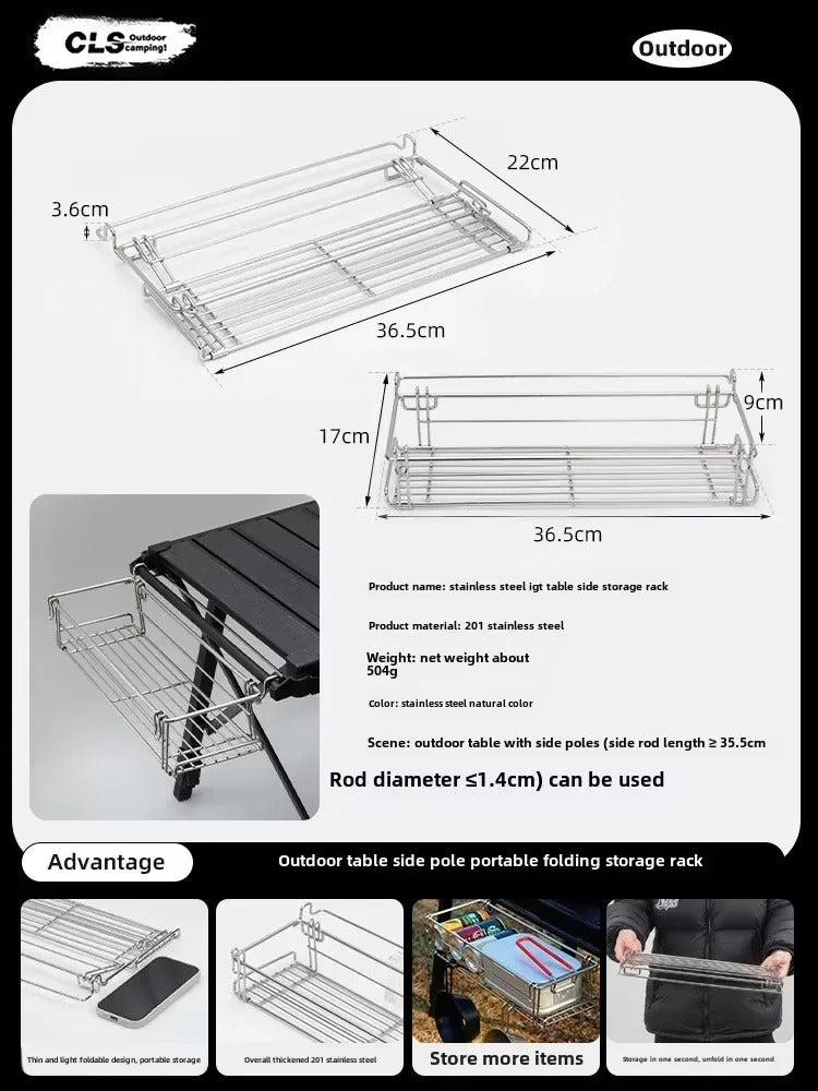 CLS Outdoor Accessory Hanger Rack For IGT Table