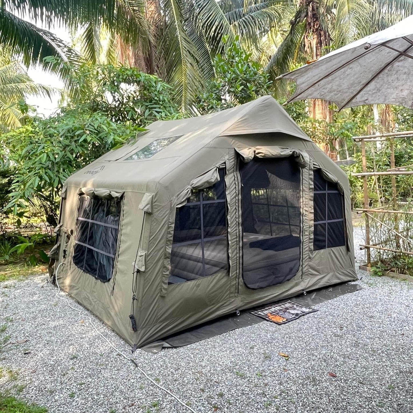 Coody Inflatable Tent 8.0 PRO Large Space BED ROOM + Living Room