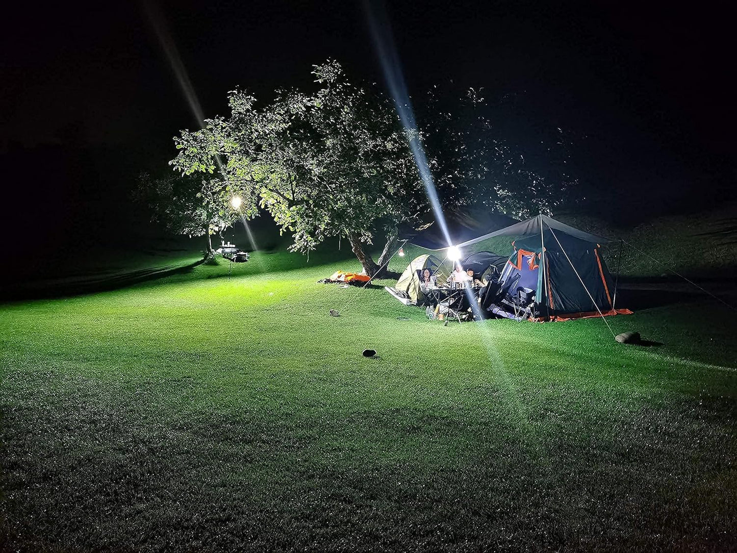 360LIGHTS Camping Outdoor Telescopic Campsite Camp Light With Pole FR-04