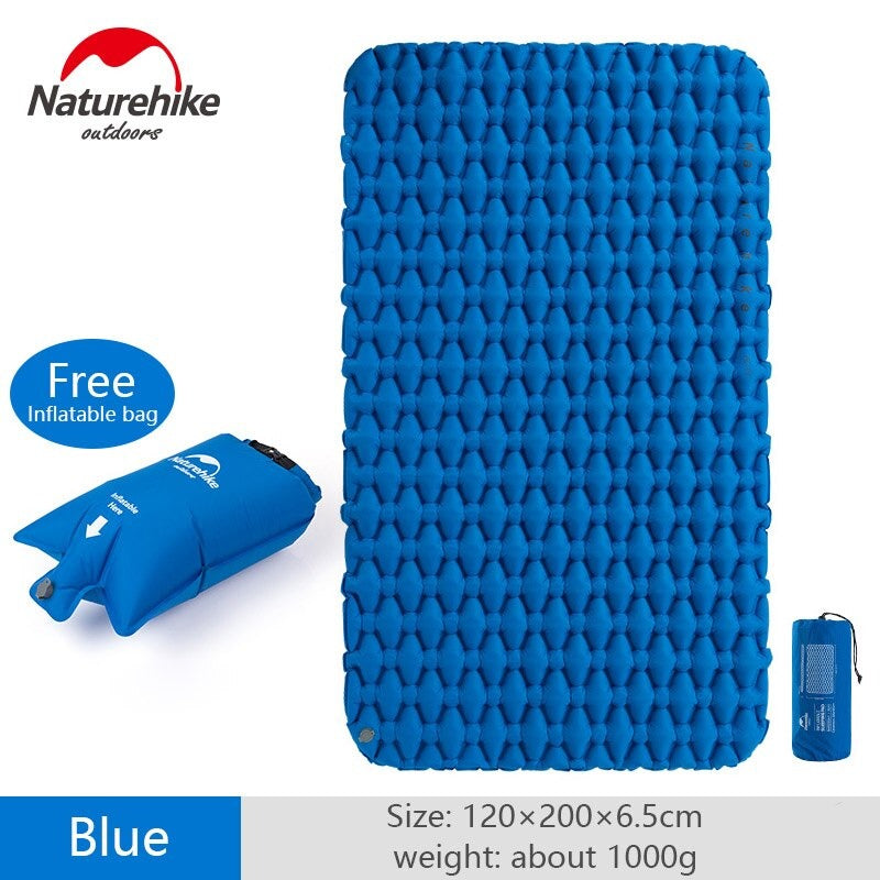 Naturehike Inflatable Mattress for 2 persons with inflator bag FC11