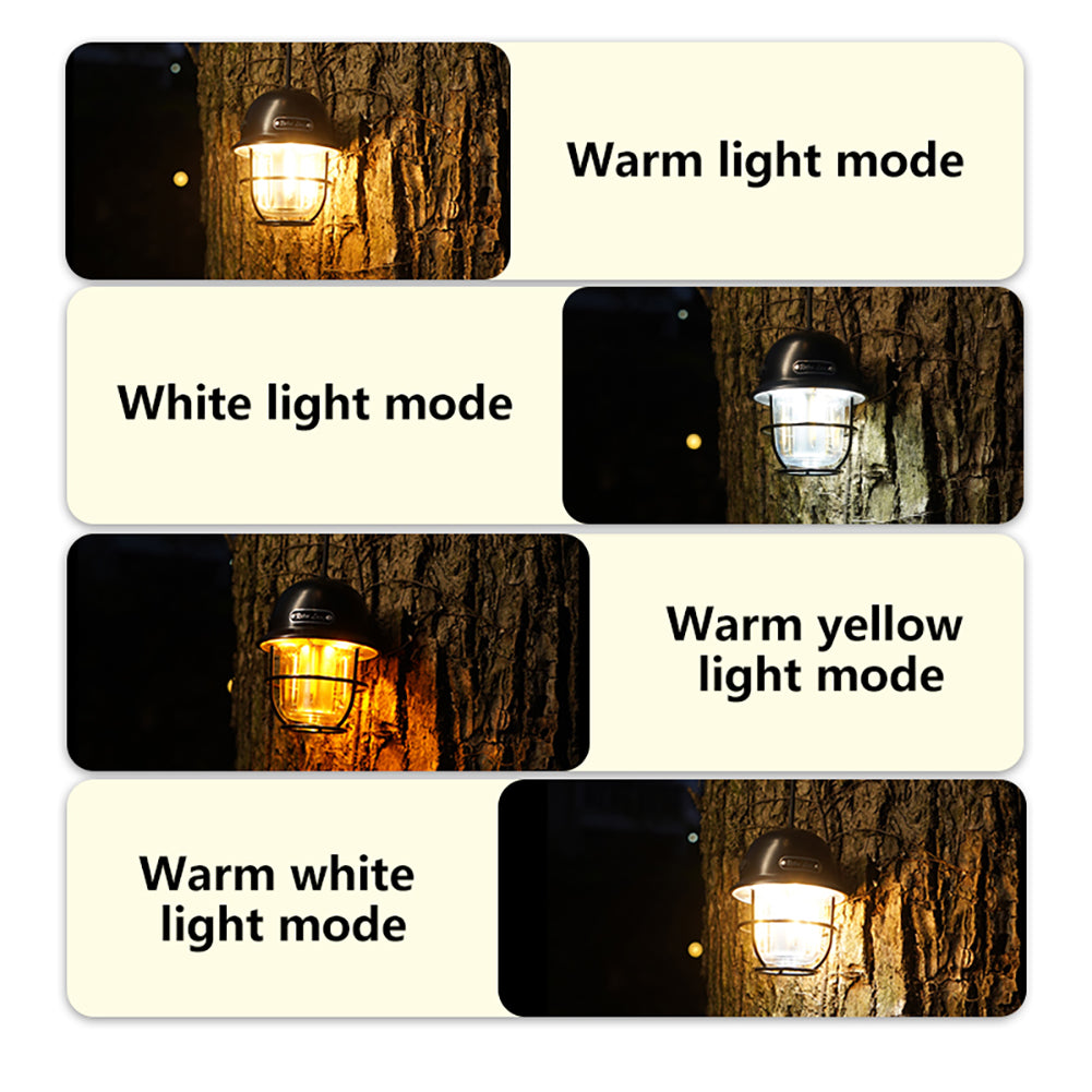 LED Lantern Vintage Portable Camping Tent Hanging Light LY14