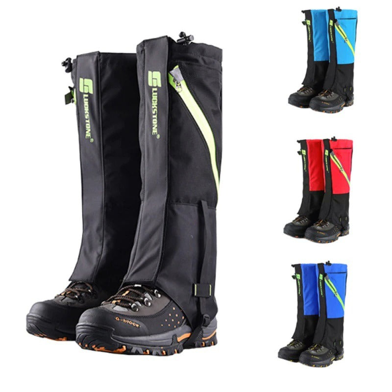 Unisex Waterproof Snow Gaiters Leg Covers Climbing Camping Hiking Skiing