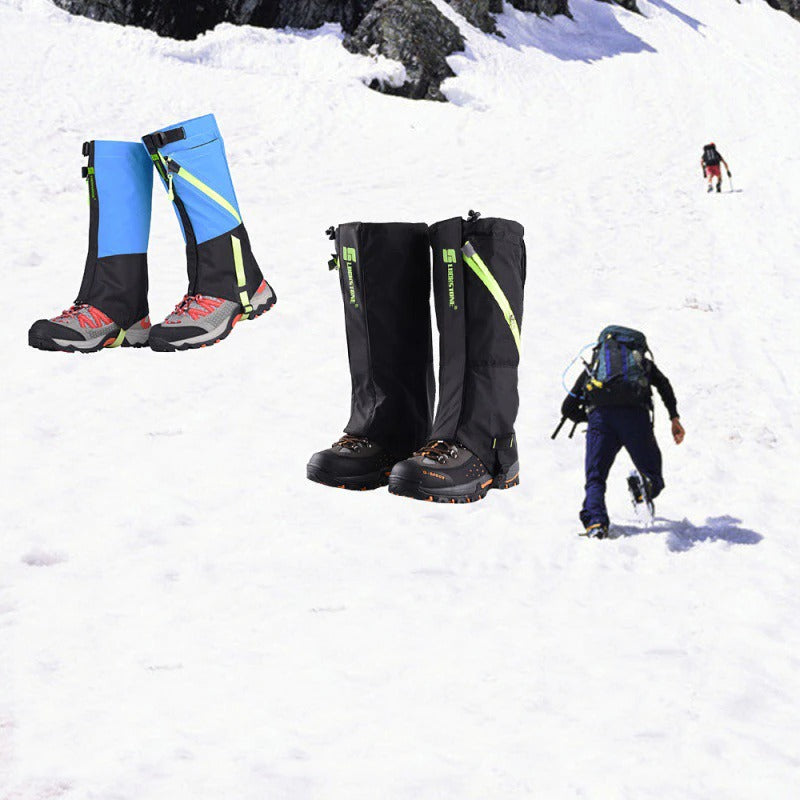 Unisex Waterproof Snow Gaiters Leg Covers Climbing Camping Hiking Skiing