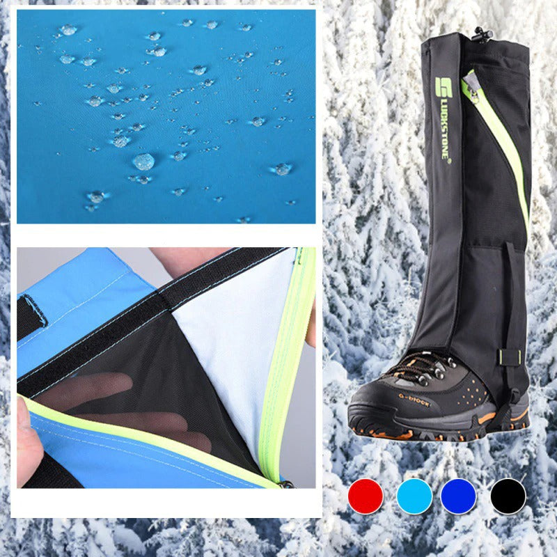 Unisex Waterproof Snow Gaiters Leg Covers Climbing Camping Hiking Skiing