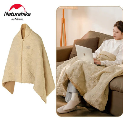 Naturehike USB Electric Heated Blanket, Shawl, Wearable Heating Pad Large