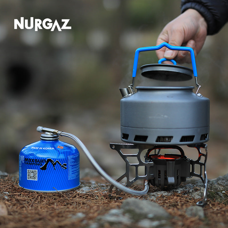 Nurgaz 3500W Multi-Fuel And Gas Convertable Camping Stove AS100-T4