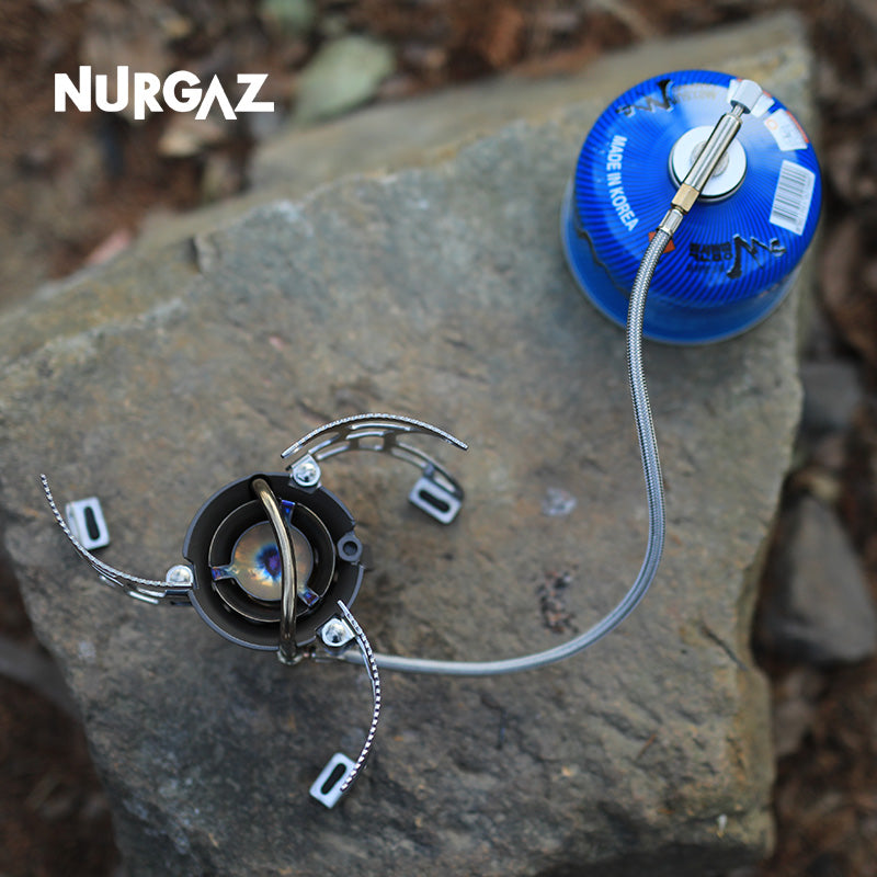 Nurgaz 3500W Multi-Fuel And Gas Convertable Camping Stove AS100-T4