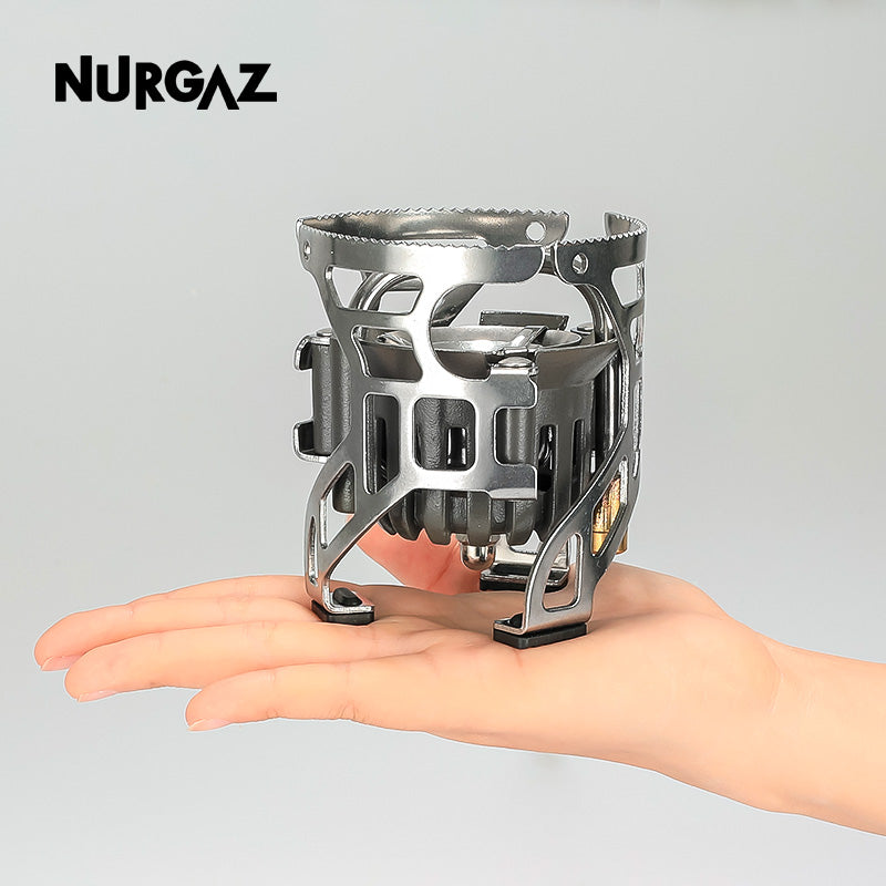 Nurgaz 3500W Multi-Fuel And Gas Convertable Camping Stove AS100-T4