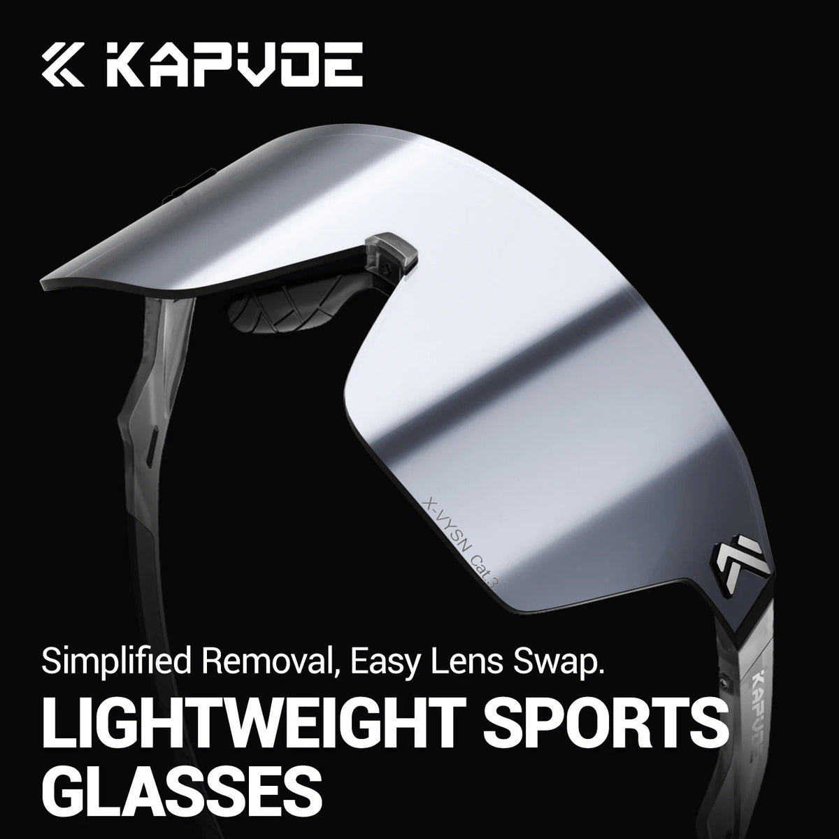 KAPVOE Hiking Outdoor Adventure Glasses K408