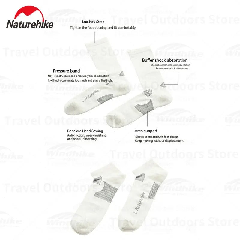 Naturehike Outdoor COOLMAX Quick Dry Socks