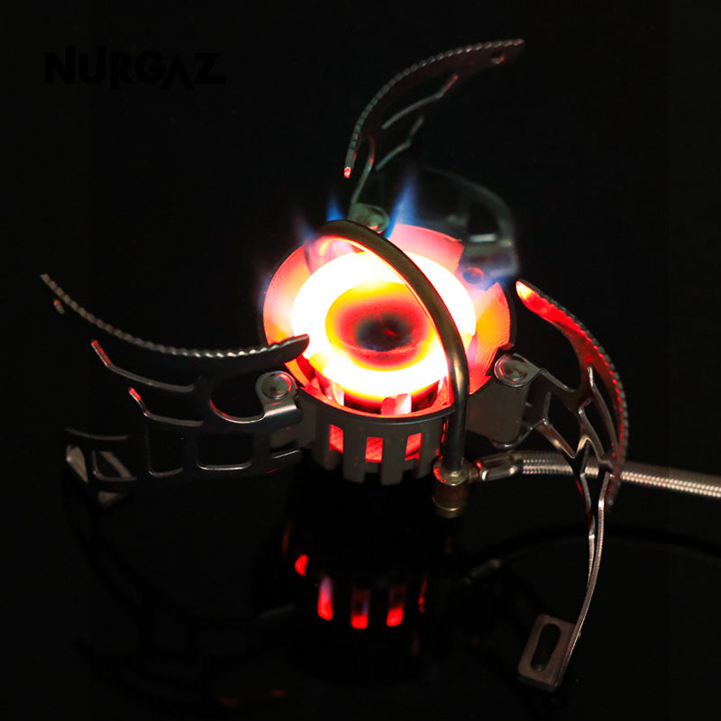 Nurgaz 3500W Multi-Fuel And Gas Convertable Camping Stove AS100-T4
