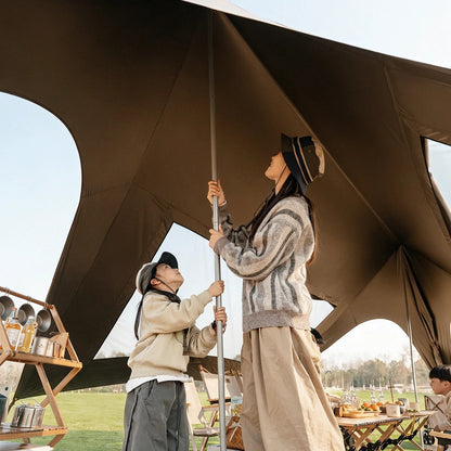Naturehike Titanium Black Coating Heat Insulation Large-space Canopy