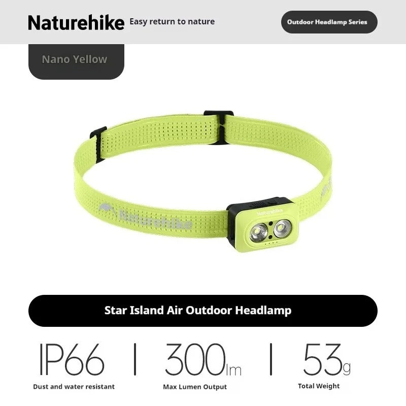 Naturehike Outdoor Hiking Camping AIR Series Headlight Headlamp