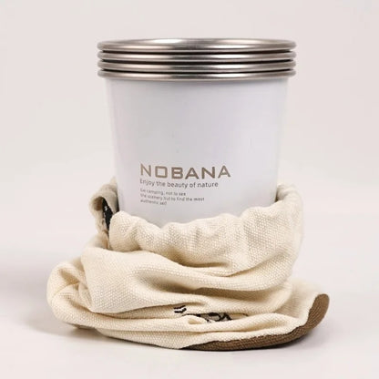NOBANA 350ML Outdoor 4pcs Cup Set