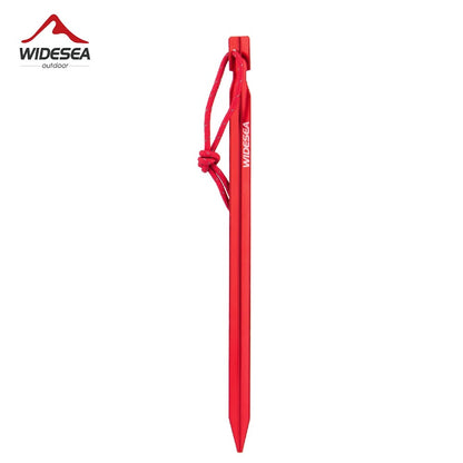 Widesea Camping 4pc/set Tent Pegs Stakes