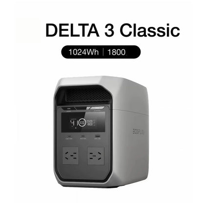 ECOFLOW Delta 3 Classic 1800W Power Station