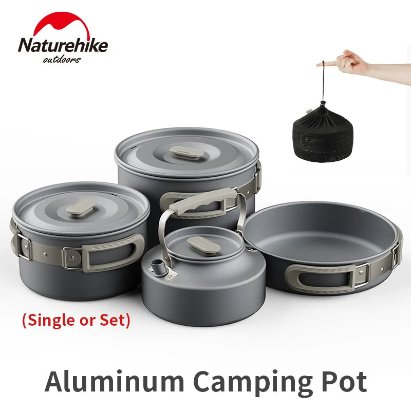 Naturehike Wild trekking Aluminium Alloy Cooking Set