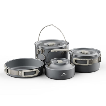 Naturehike Wild trekking Aluminium Alloy Cooking Set