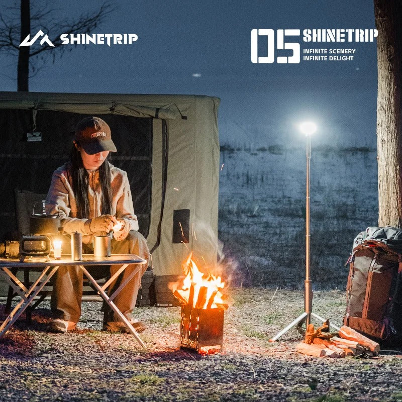 ShineTrip Telescopic 2 IN 1 Camping Light  Flashlight A591