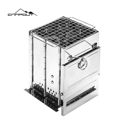 CAMPOUT camping stainless steel wood stove