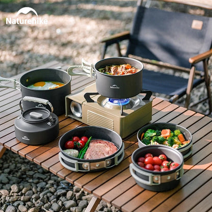 Naturehike Wild trekking Aluminium Alloy Cooking Set
