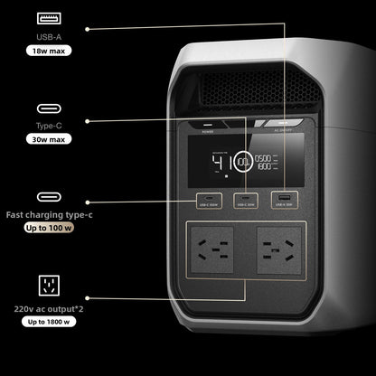 ECOFLOW Delta 3 Classic 1800W Power Station