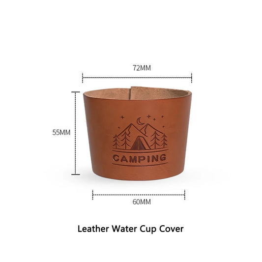 Shinetrip Genuine Leather Cup Cover