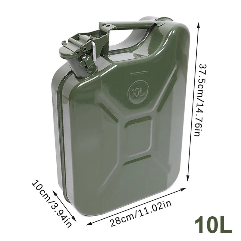 Portable Jerry Can 10L / 20L Capacity, Emergency Fuel Container