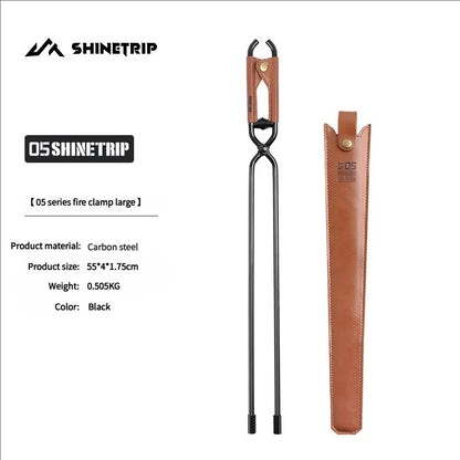 ShineTrip Outdoor Camping Fire Poker Clamp Large
