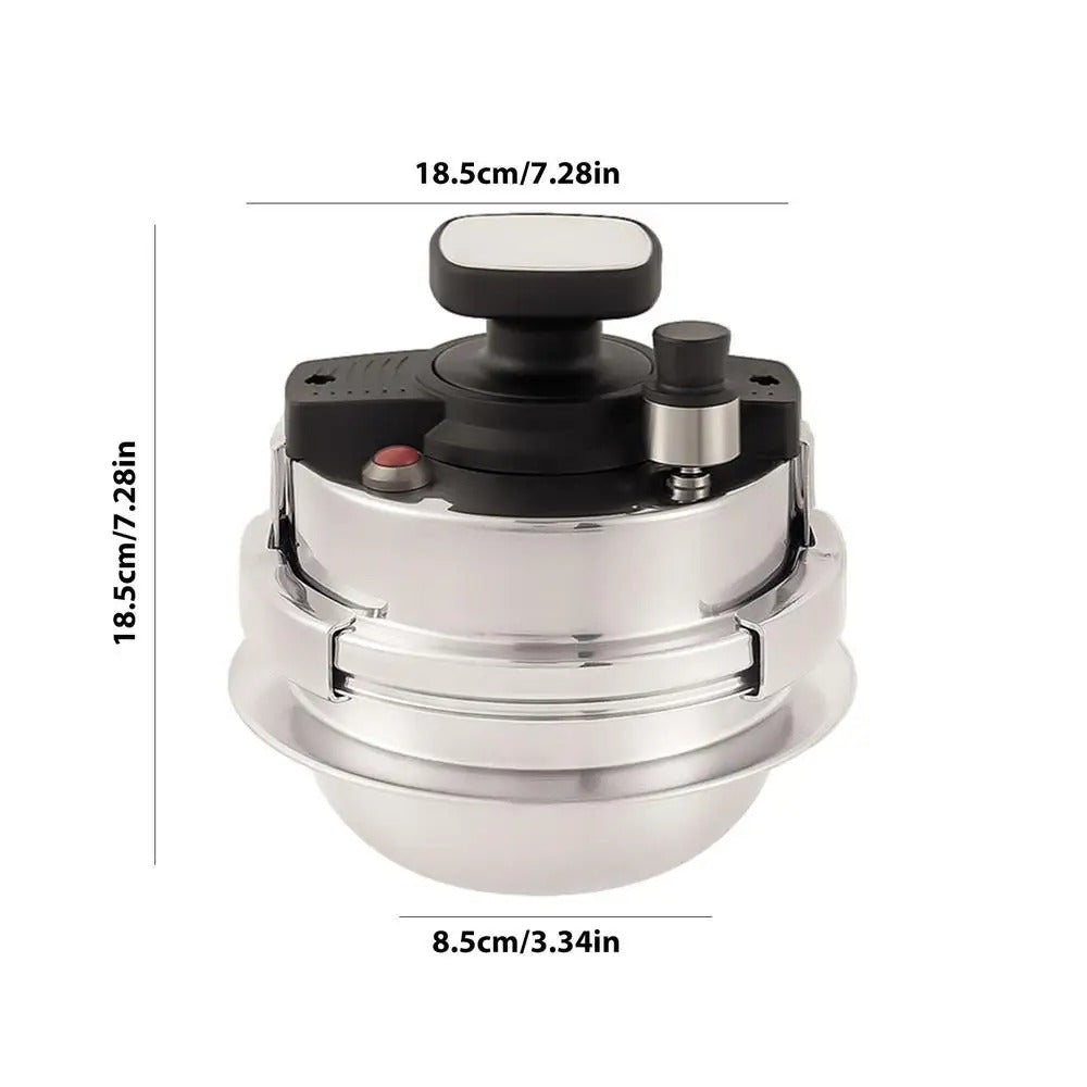 Mini  1.2L Camping Outdoor Portable Pressure Cooker
