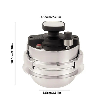 Mini  1.2L Camping Outdoor Portable Pressure Cooker