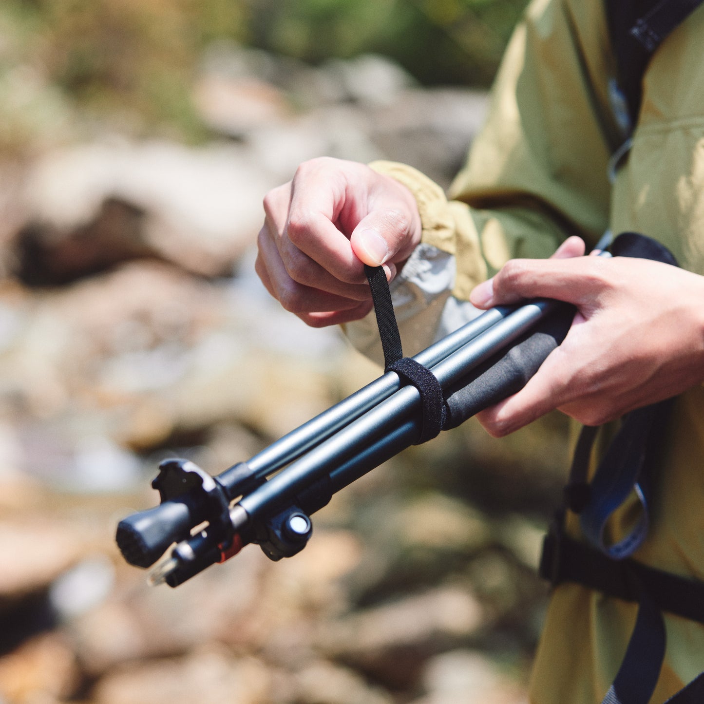 Naturehike Gale Pro 5-Section Trekking Pole Carbon Fiber Aluminum Alloy 2pcs Set