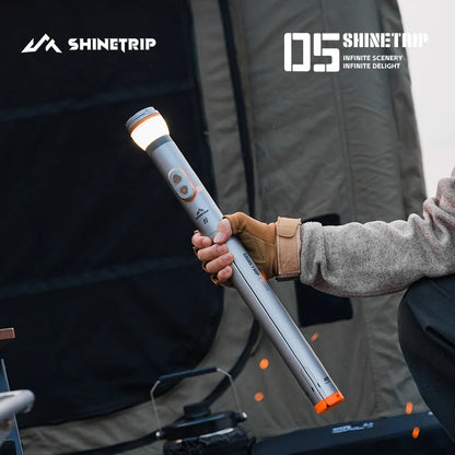 ShineTrip Telescopic 2 IN 1 Camping Light  Flashlight A591