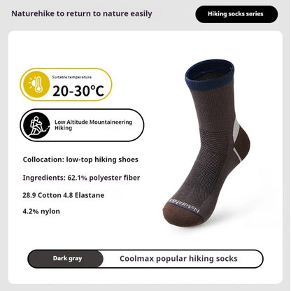 Naturehike Wind Walked Hiking Mid-Tube Socks