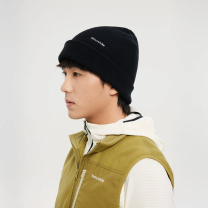 Naturehike Wide-Brimmed Wool Knitted Windproof Unisex Outdoor Winter Warm Cap