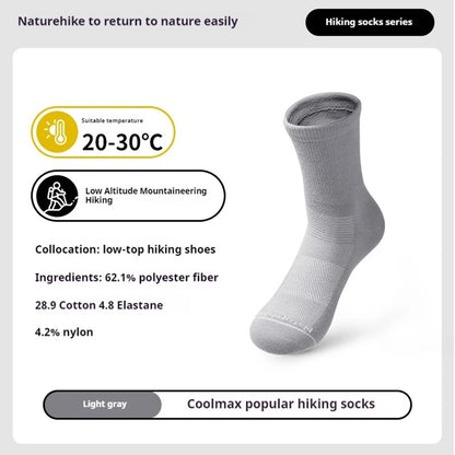 Naturehike Wind Walked Hiking Mid-Tube Socks