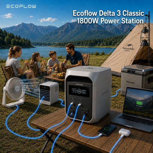 ECOFLOW Delta 3 Classic 1800W Power Station