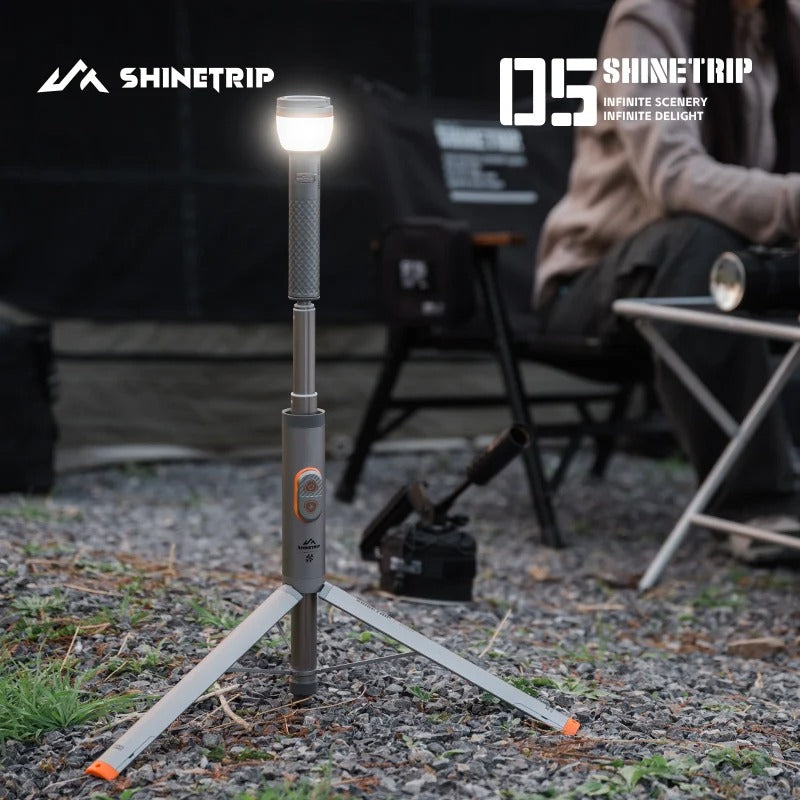 ShineTrip Telescopic 2 IN 1 Camping Light  Flashlight A591