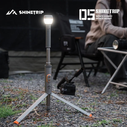 ShineTrip Telescopic 2 IN 1 Camping Light  Flashlight A591
