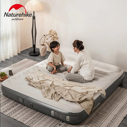 Naturehike Inflatable Camping Mattress with Built-In Pump Grey