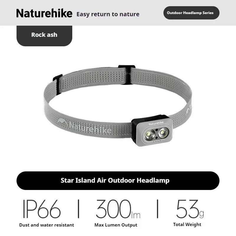 Naturehike Outdoor Hiking Camping AIR Series Headlight Headlamp
