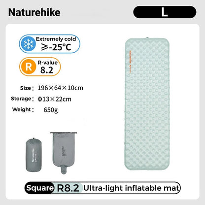 Naturehike R8.2 Ultralight Inflatable Mattress for Extreme Winter
