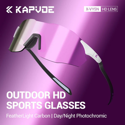 KAPVOE Sports Outdoor Adventure Glasses UV400 Carbon Fiber K454