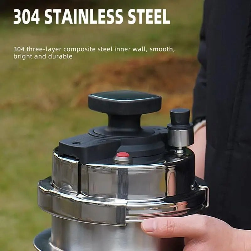 Mini  1.2L Camping Outdoor Portable Pressure Cooker