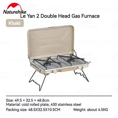 Naturehike Double Burner Camping Gas Stove