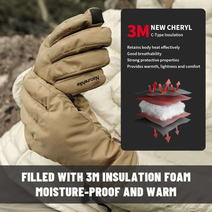 Naturehike Outdoor Warm Winter Gloves Touch Screen