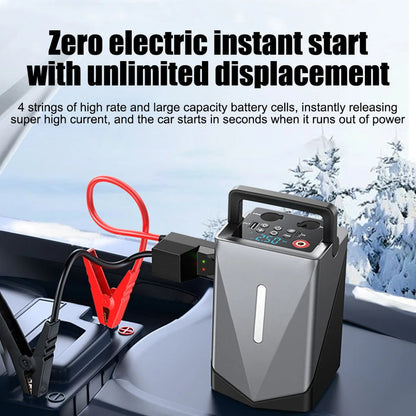 Potable 6 In 1 Jump Starter+Air Compressor & Powerbank GF01